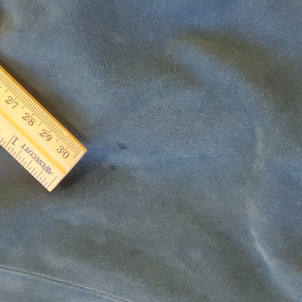 Mario Valentino women's Blue leather pants size S / 6 EU - Picture 9 of 9